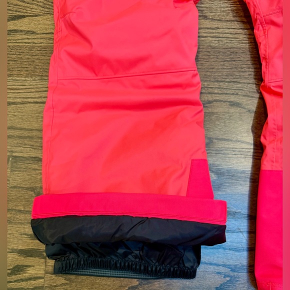 NWTs The North Face Girls Freedom Insulated Ski Pant. Radiant Poppy. XL (14/16) - Picture 4 of 14